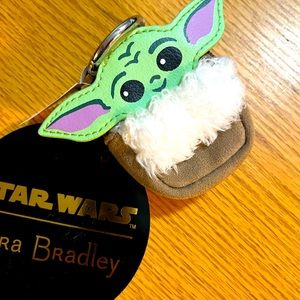 Vera Bradley Mandalorian coin purse keychain.